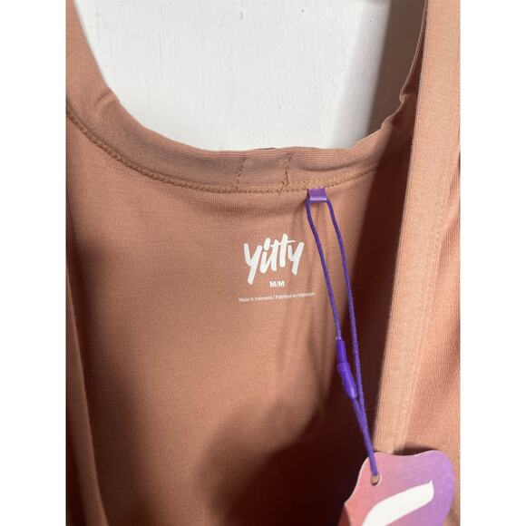 NEW Yitty Body Butter Tank Dress Size Medium Brown Sugar - Picture 3 of 6